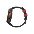 Curea Premium pentru Apple Watch Sport Negru/Portocaliu