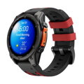 Curea Premium pentru Apple Watch Sport Negru/Portocaliu