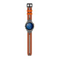 Curea Premium pentru Apple Watch Sport Negru/Portocaliu