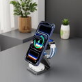 Cubenest Qi2.2 Încărcător magnetic wireless 3 în 1 SQ314 Pro Garmin Watch