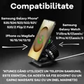 Cubenest Qi2 Încărcător pliabil magnetic wireless 3 în 1 SQS312 Pro Samsung Watch