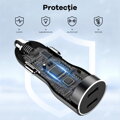 Cubenest PD Încărcătorul auto E2C0 alb