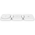 Cubenest Încărcător pliabil magnetic wireless 3 în 1 E310 alb