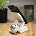 Cubenest Încărcător pliabil magnetic wireless 3 în 1 E310 alb