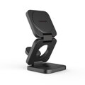 Cubenest Încărcător pliabil magnetic wireless 3 în 1 E310 gri