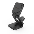 Cubenest Încărcător pliabil magnetic wireless 3 în 1 E310 gri