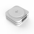 Cubenest Qi2 Încărcător pliabil magnetic wireless 3 în 1 EQ310 alb