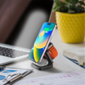 Cubenest Încărcător pliabil magnetic wireless 3 în 1 S312 Pro negru