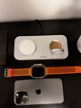 Cubenest Încărcător magnetic wireless 2 în1 K200 argintiu