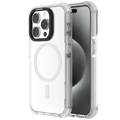 Cubenest Husă pentru iPhone 15 Pro MagPro Strong Guard alb