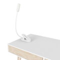 Cubenest Lampă LED cu clip LTW02 alb