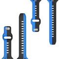 Curea Premium pentru Apple Watch Sport Negru/Albastru