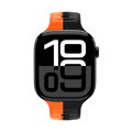 Curea Premium pentru Apple Watch Sport Negru/Portocaliu