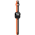 Curea Premium pentru Apple Watch Sport Negru/Portocaliu