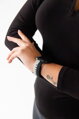 Curea Premium pentru Apple Watch Sport Negru/