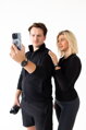 Curea Premium pentru Apple Watch Sport Negru/