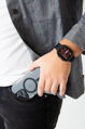 Curea Premium pentru Apple Watch Sport Negru