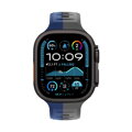 Curea Premium pentru Apple Watch Sport Gri/Albastru