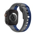 Curea Premium pentru Apple Watch Sport Gri/Albastru