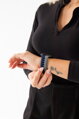 Curea Premium pentru Apple Watch Sport Gri/Albastru