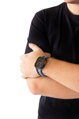 Curea Premium pentru Apple Watch Sport Gri/Albastru