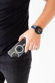 Curea Premium pentru Apple Watch Sport Gri/Albastru