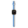 Curea Premium pentru Apple Watch Sport Albastru/Gri