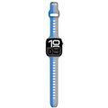 Curea Premium pentru Apple Watch Sport Albastru/Gri