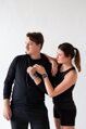 Curea Premium pentru Apple Watch Sport Albastru/Gri