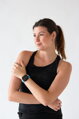 Curea Premium pentru Apple Watch Sport Albastru/Gri