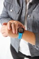 Curea Premium pentru Apple Watch Sport Albastru