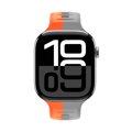 Curea Premium pentru Apple Watch Sport Portocaliu/Gri