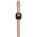 Curea Premium pentru Apple Watch Sport Portocaliu/Gri