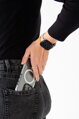 Curea Premium pentru Apple Watch Sport Portocaliu/Gri