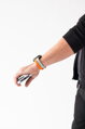 Curea Premium pentru Apple Watch Sport Portocaliu/Gri