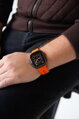 Curea Premium pentru Apple Watch Sport Portocaliu