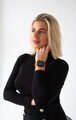 Curea Premium pentru Apple Watch Sport Portocaliu
