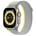 Curea pentru Apple Watch Trail Loop Galben/Gri