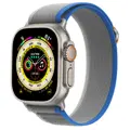 Curea Cubenest pentru Apple Watch Trail Loop Gri/Albastru