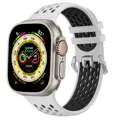 Curea Cubenest pentru Apple Watch Sport Alb/Negru