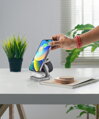 Cubenest Încărcător pliabil magnetic wireless 3 în 1 S312 Pro gri
