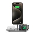 Cubenest Încărcător magnetic wireless 3 în1 S313 Pro gri