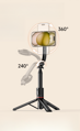 Cubenest Selfie stick și trepied cu suport MagSafe SLS01