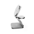 Cubenest Qi2.2 Încărcător magnetic wireless pliabil 3 în 1 SQ312 Ultra gri