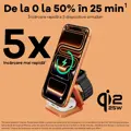 Cubenest Qi2.2 Încărcător magnetic wireless pliabil 3 în 1 SQ312 Ultra portocaliu