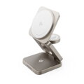 Cubenest Qi2 Încărcător pliabil magnetic wireless 3 în 1 SQ312 Pro titan
