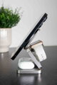 Cubenest Qi2 Încărcător pliabil magnetic wireless 3 în 1 SQ312 Pro titan
