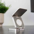 Cubenest Qi2 Încărcător pliabil magnetic wireless 3 în 1 SQ312 Pro titan