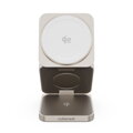Cubenest Qi2.2 Încărcător pliabil magnetic wireless 3 în 1 SQ312 Pro titan