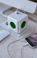 Cubenest PowerCube Original USB A+C PD 20 W 1,5 m verde